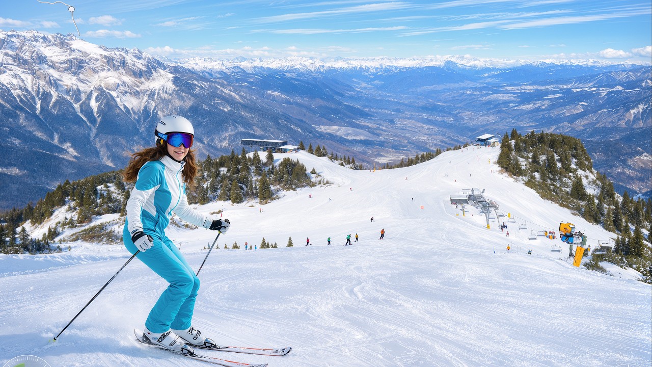 Paganella Ski Day ⛷️ Resort Overview: Long Runs - Best Views (Trentino 🇮🇹) Andalo–Fai–Molveno vibes