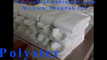 Túi lọc bụi chịu dầu và nước, Túi lọc bụi polyester, Túi lọc bụi PE chống ẩm.