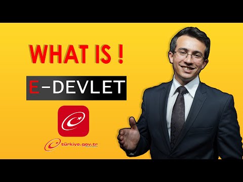 E-devlet and what is it's purpose ?