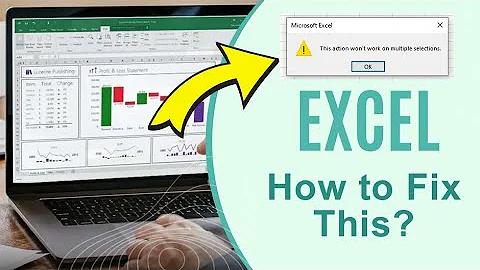 Excel "This Action Won't Work on Multiple Selections" Error - Fix It in Minutes| Excel Tech & Tricks
