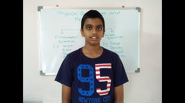 J.O.E.L - Class 8 ICSE Physics - Physical Quantities And Measurement - Part 1