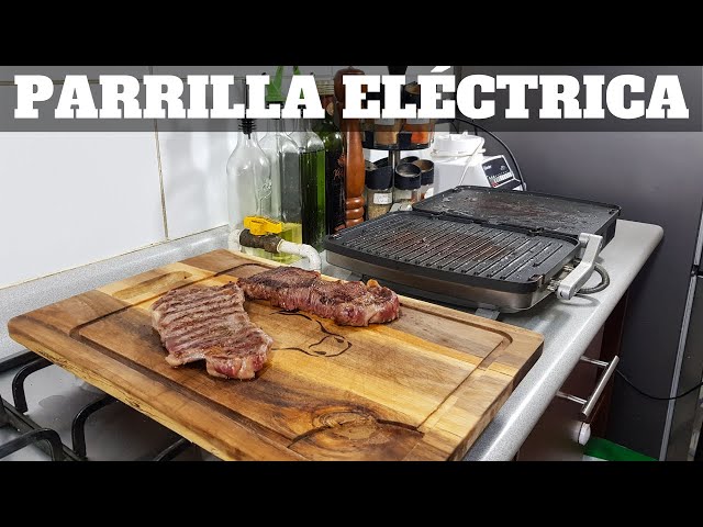 PARRILLA ELÉCTRICA: PLANCHA vs GRILL [Cómo Cocinar Mejor un Bistec]