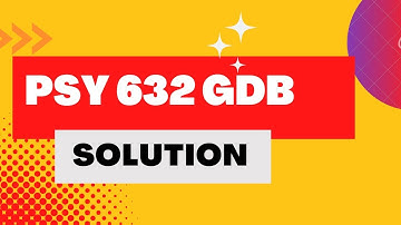 PSY632 GDB  || Theory & Practice of counseling || GDB Correct Solution || Semester Fall 2022