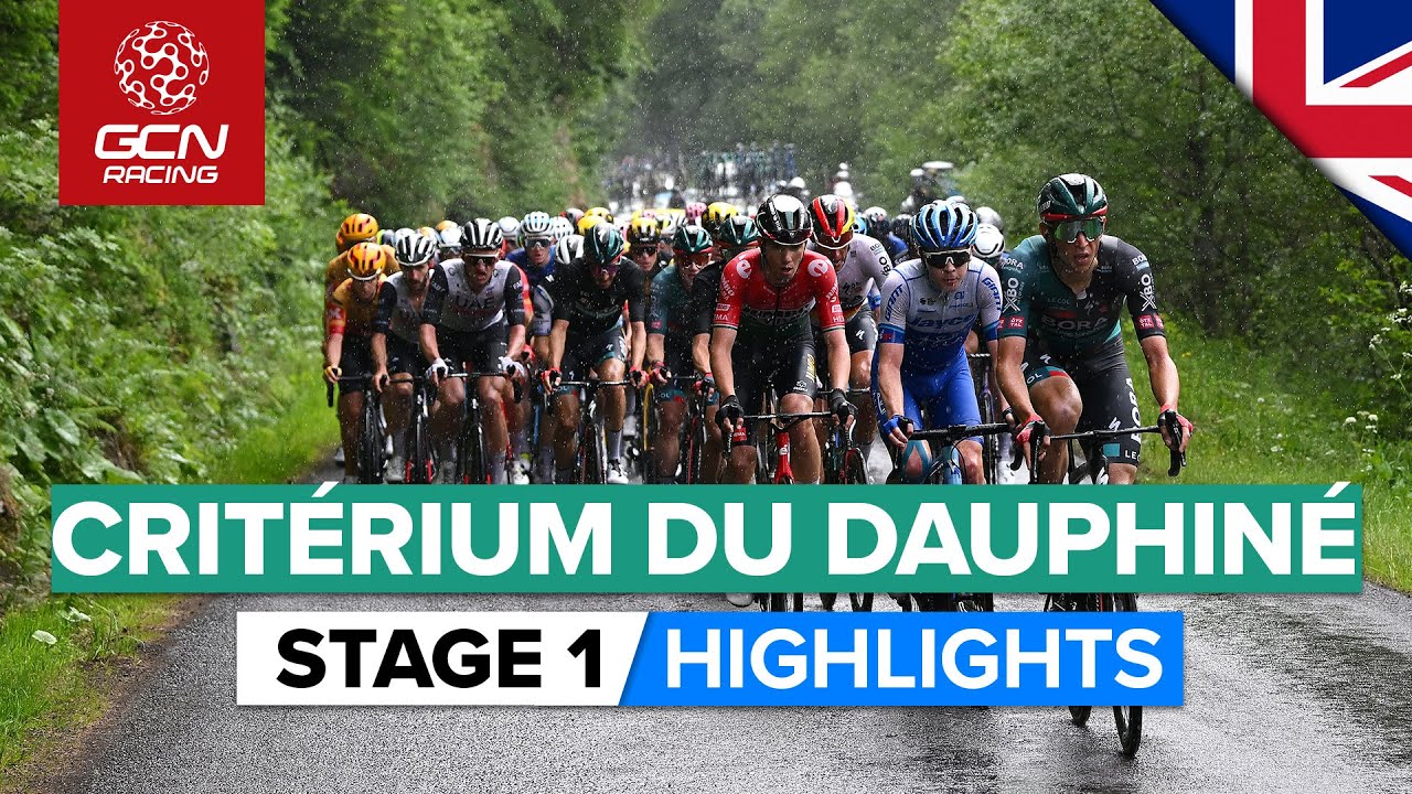 The Breakaway Fights Hard For The Win! | Critérium Du Dauphiné 2023 Highlights - Stage 1