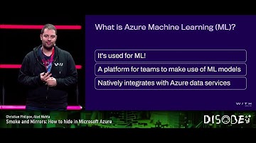 [D24] Smoke and Mirrors: How to hide in Microsoft Azure - Aled Mehta and Christian Philipov