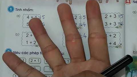 PHÉP CỘNG TRONG PHẠM VI 6 (tiếp theo) (trang 40-41) [TOÁN LỚP 1] Sách Cánh Diều | THẦY THÙY