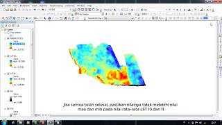 Cara Mencari Suhu Permukaan LST Landsat 8 by Arcgis