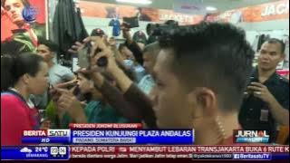 Jokowi Belanja Baju di Plaza Andalas untuk Lebaran