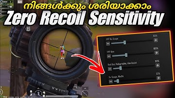 എങ്ങനെ Zero Recoil Sensitivity സെറ്റ് ആക്കാം 🤔 How to make your own Sensitivity - Brutus Gaming