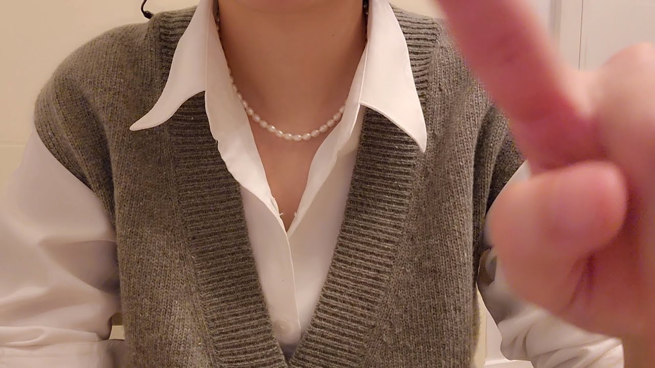 조근조근ASMR 스킨케어와 투명 메이크업(압출,진정팩,피부표현,눈썹정리 등,talking)