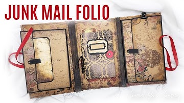 Start To Finish Junk Mail Envelopes To A Folio Base