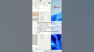 Date stamp every checkbox in Excel - PART 2 - Excel Tips and Tricks