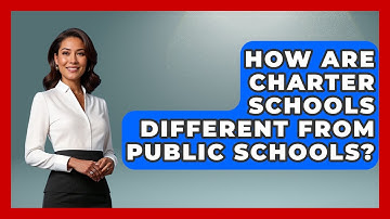 How Are Charter Schools Different From Public Schools? - Learn About Libertarianism