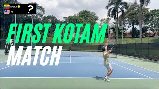 My First Kotam League Match: Amateur Tennis in Malaysia!