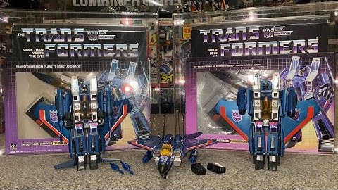 Transformers generation one Thundercracker review. G1 complete collection generations IGA comparison