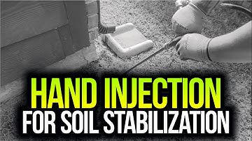 Hand Injection for Soil Stabilization
