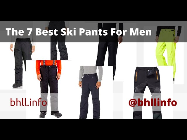 The 7 Best Ski Pants For Men 