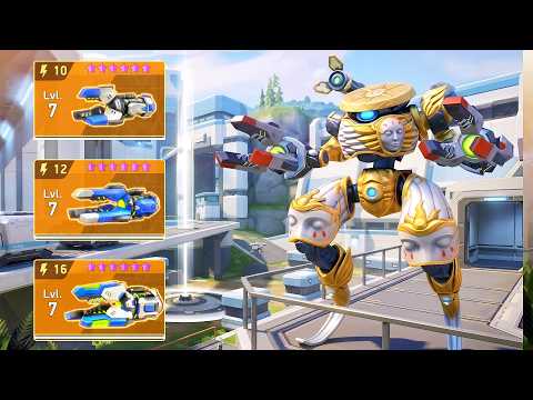 All Graviton Beam 16 12 10 with SALVOR - Mech Arena