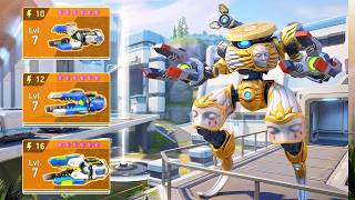 All Graviton Beam 16 12 10 with SALVOR - Mech Arena