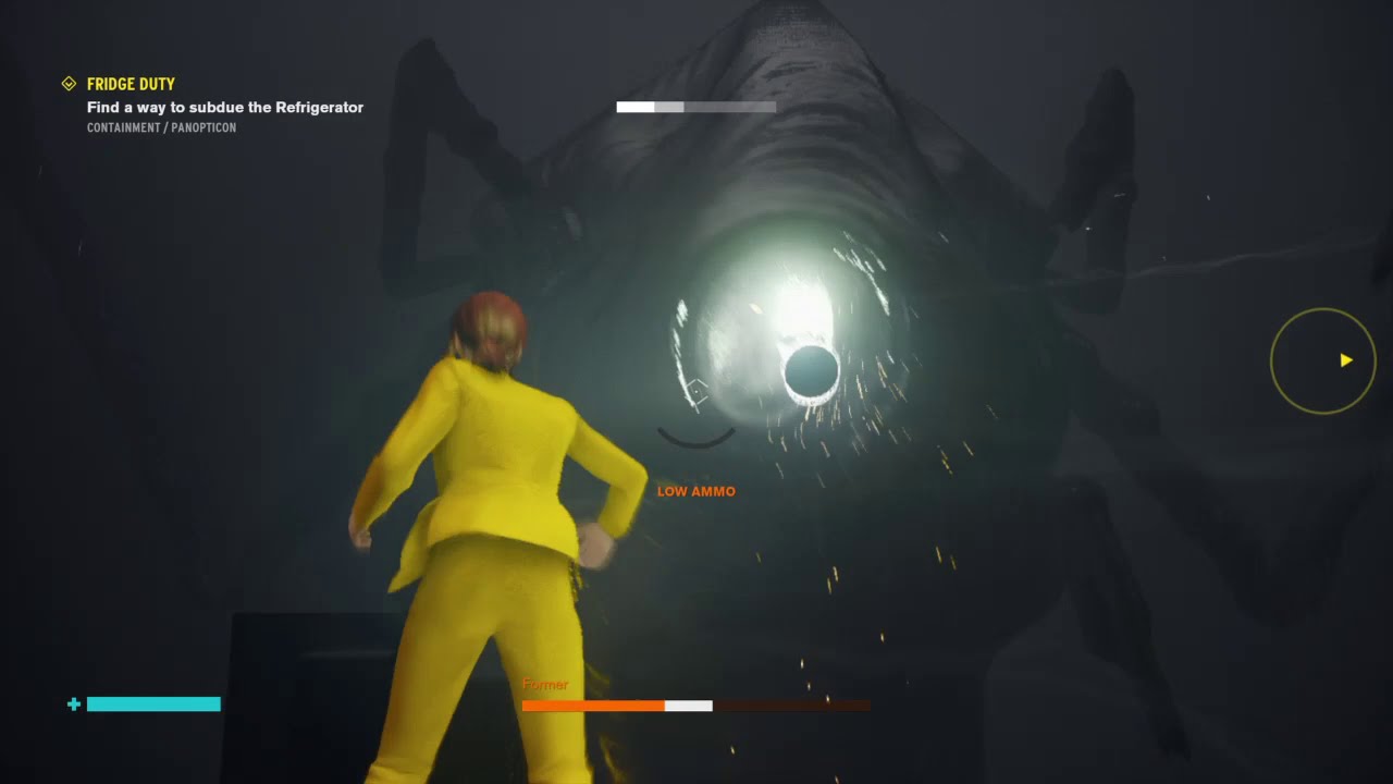 Control Ultimate Edition Just Playing Second Boss Former - YouTube
