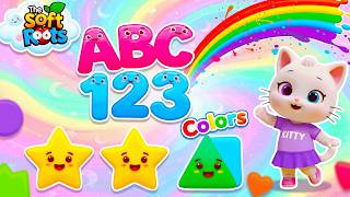 Preschool Learning activities for 3 year olds at home | Learn ABC Phonics Shapes Numbers Colors 🌈 screenshot 3