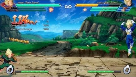 SS Vegeta final cool combo