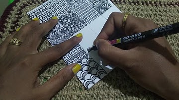 Zentangle patterns - part 3