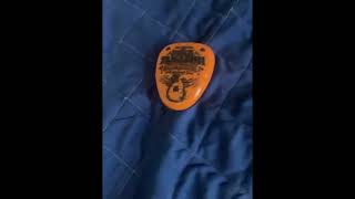 Wiz Co. Ltd 2007 “Rock Tamashii” Air Guitar Pick - Style 2 “Satisfaction” and “Highway Star”
