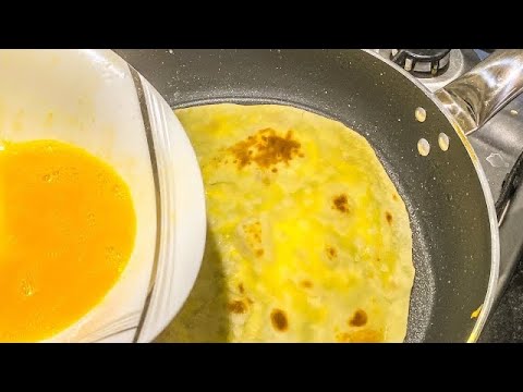 The Egg-on-Flatbread Trick that Will Blow Your Mind