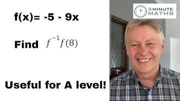 Compound Functions 2 - Quick Video GCSE Maths Revision - Grade 7