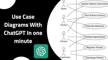 how to draw use case diagram using ai In one minute | How To Create Use Case Diagrams With ChatGPT