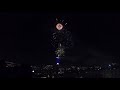 Fuegos artificiales Torre Entel año nuevo 2019