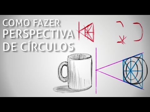 Vídeo: Como Desenhar Um Círculo Em Perspectiva