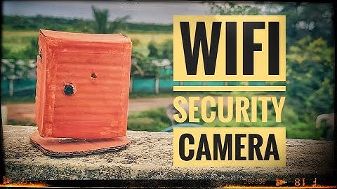 DIY Wifi Security Camera||#ESP-32 cam board||#180 degree view