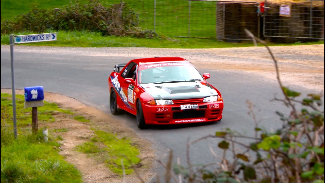 Targa Tasmania 2016 - Nissan R32 ATTKD Select R SP Pure Sound - YouTube