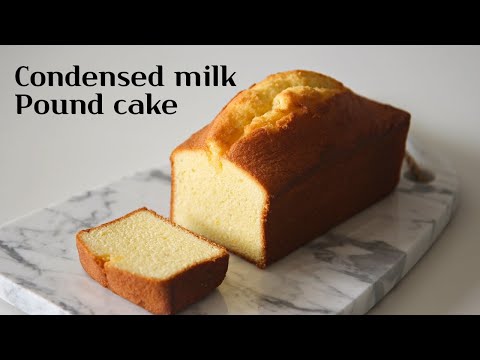 Super easy condensed milk pound cake│Brechel