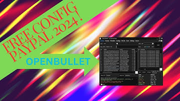 Paypal OpenBullet Config Leaked 2024 !