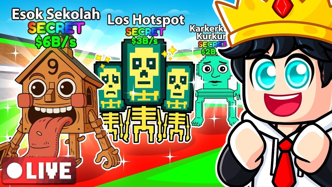 Steal A Brainrot Live 🔴 | Roblox