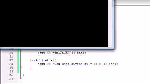 Buckys C++ Programming Tutorials   63   More Exceptions Examples