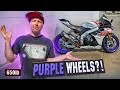 Master mechanic reacts to purple wheels on rsv4 factory