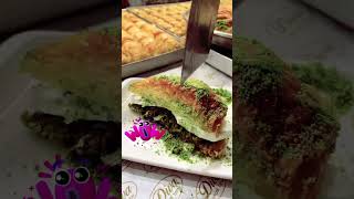 ياالهي ، اطيب بقلاوة istanbul food foodie