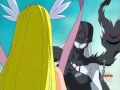 Digimon fight Angewomon vs. Ladydevimon