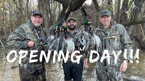 Opening Day Duck Hunt! | Making Duck Hunting Fun Again! | BEHIND THE LANYARD With Rusty Creasey