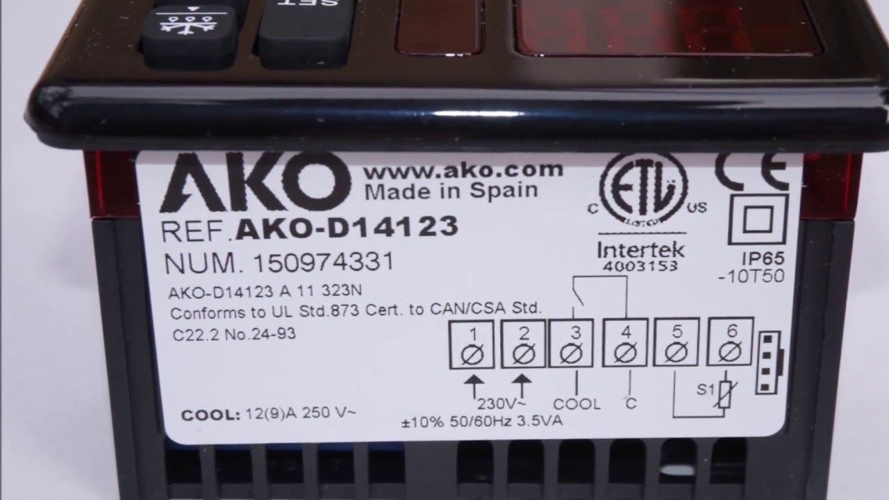 Termostato digital AKO-D14123-2