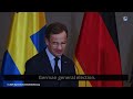 Press Conference with Ulf Kristersson and Federal Chancellery Friedrich Merz