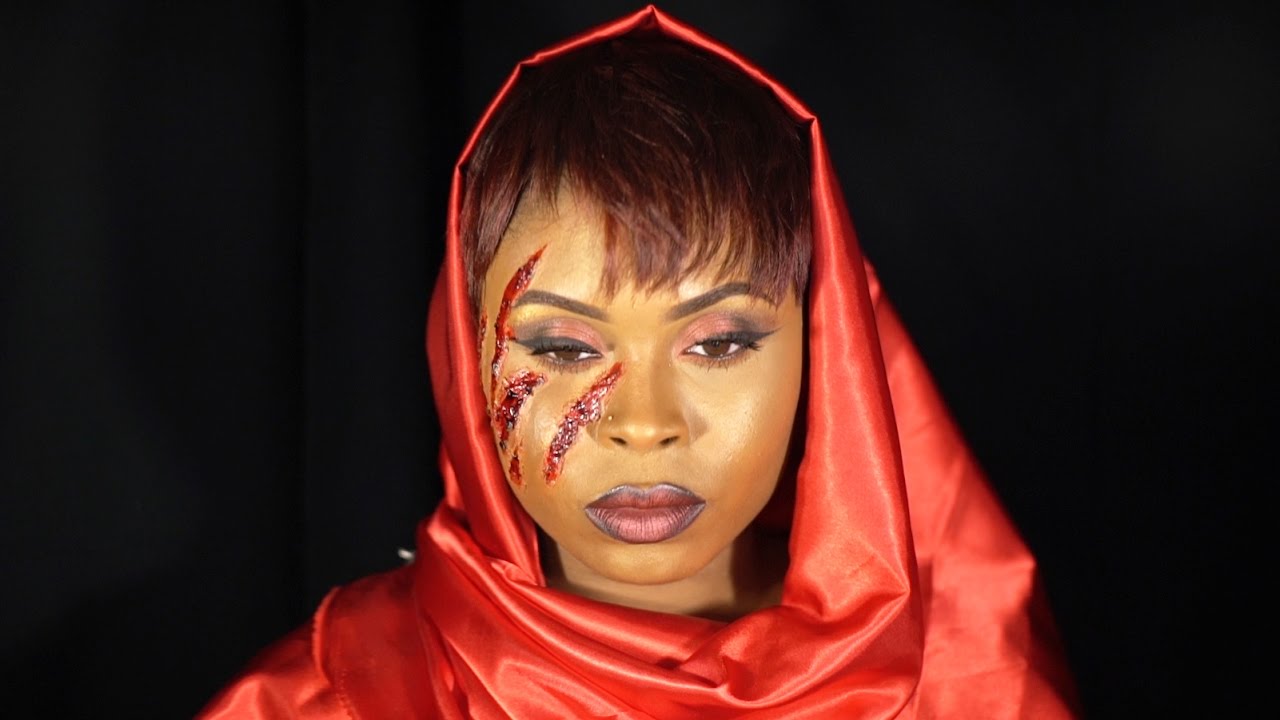 Little Red Riding Hood Halloween MakeupTutorial YouTube