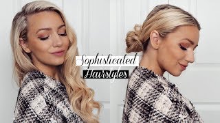 SOPHISTICATED HAIRSTYLES / CLASSY & CHIC FOR WORK, EVENTS AD