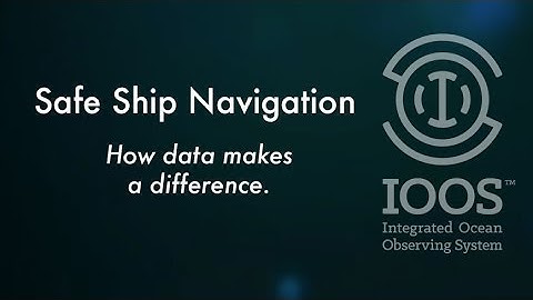 How Data Makes a Difference: Ship Navigation