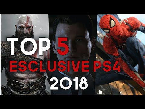 TOP 5 ESCLUSIVE PS4 IN USCITA NEL 2018!!