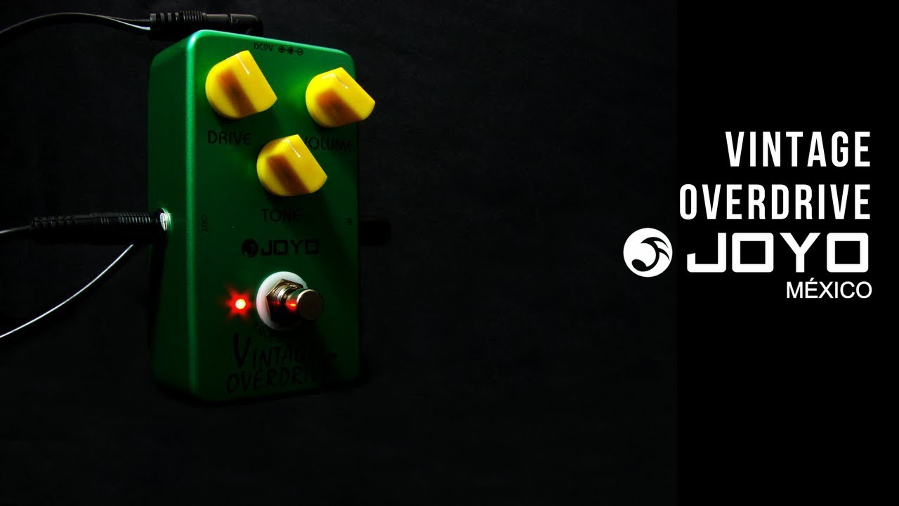 VINTAGE OVERDRIVE JF01 /JOYO AUDIO MÉXICO